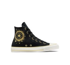 Converse Big Kids' Chuck Taylor All Star Sneakers - Black/Gold/White