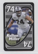 2024 Uno Fandom NFL Las Vegas Raiders Gray Kolton Miller #74 0c4
