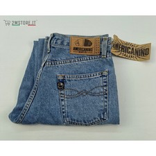 Jeans Americanino Denver Blu Classic Straight Paninaro Italy Fit Original Vintag
