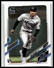 2021 Topps Update #US94 Jose Devers Miami Marlins Rookie