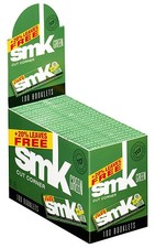 SMK Green Regular Size Rolling Papers (1 Booklet - 100 Booklets)