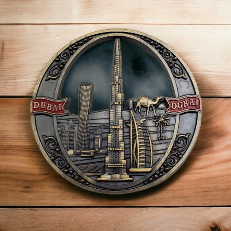 Fridge Magnet Dubai UAE Souvenir Travel Tourist Gift Refrigerator Decoration
