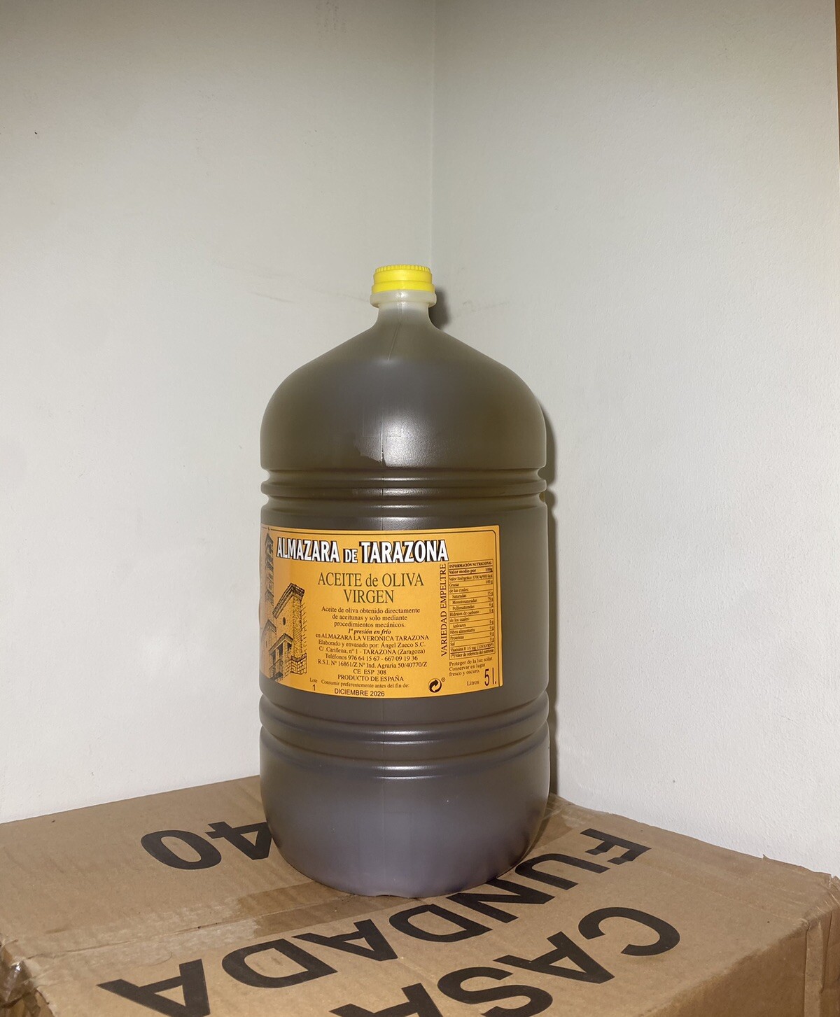 Aceite Oliva Virgen 5 L