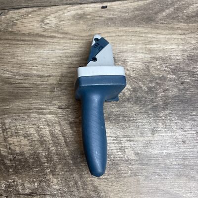 Woodworking Board Cutting Tool Blue Gray Handheld with Measuring Tape & Blades
