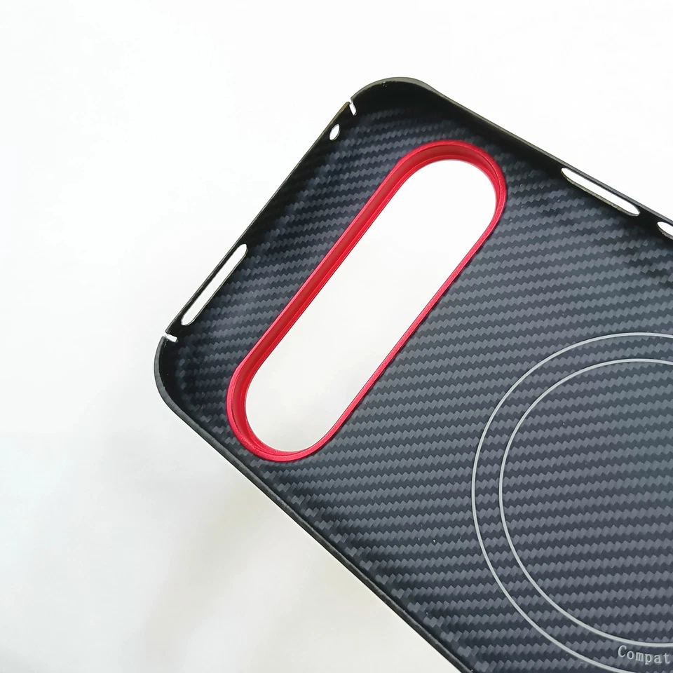 Carbon Fiber Magsafe Case for Google Pixel 9 Pro XL Matte Thin Hard Armor Cover - Image 4 of 4