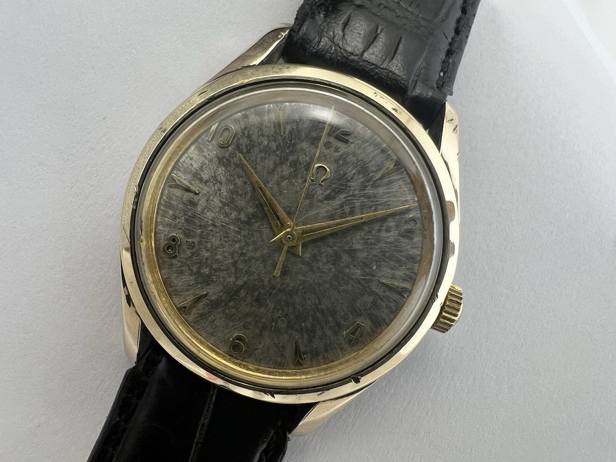Omega cal 283 manual winding gold cap ref 2640-8 sc running | eBay