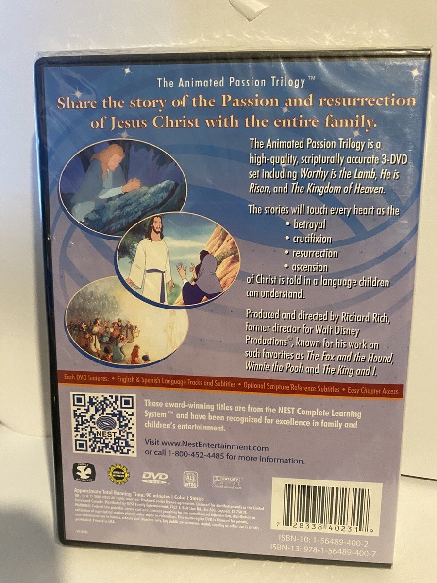 Animated Passion Trilogy: He Is Risen/Worthy Is the Lamb/Kingdom