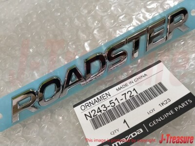 MAZDA ROADSTAR MX-5 MIATA ND5RC Original Heck Emblem Aufkleber Badge ''ROADSTA...