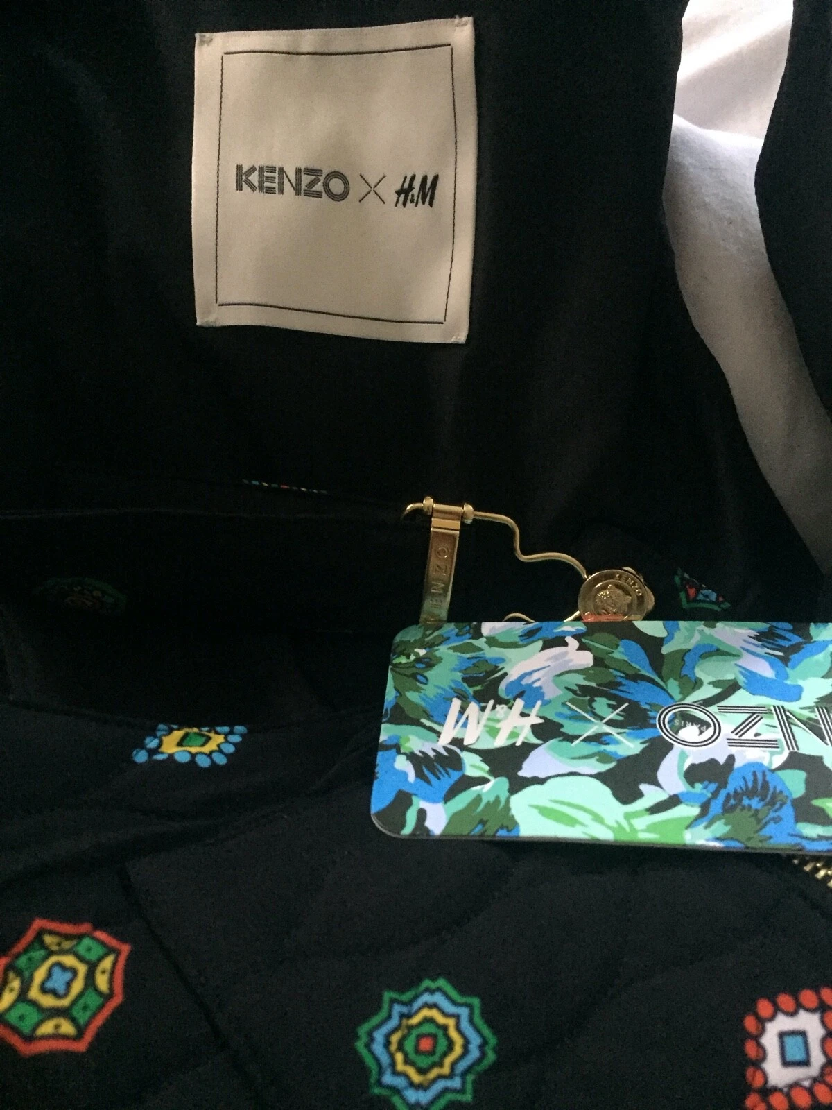 Abito Kenzo X H&M abito spalline seta dress silk EUR taglia 34 size US 4 nuovo new tags
