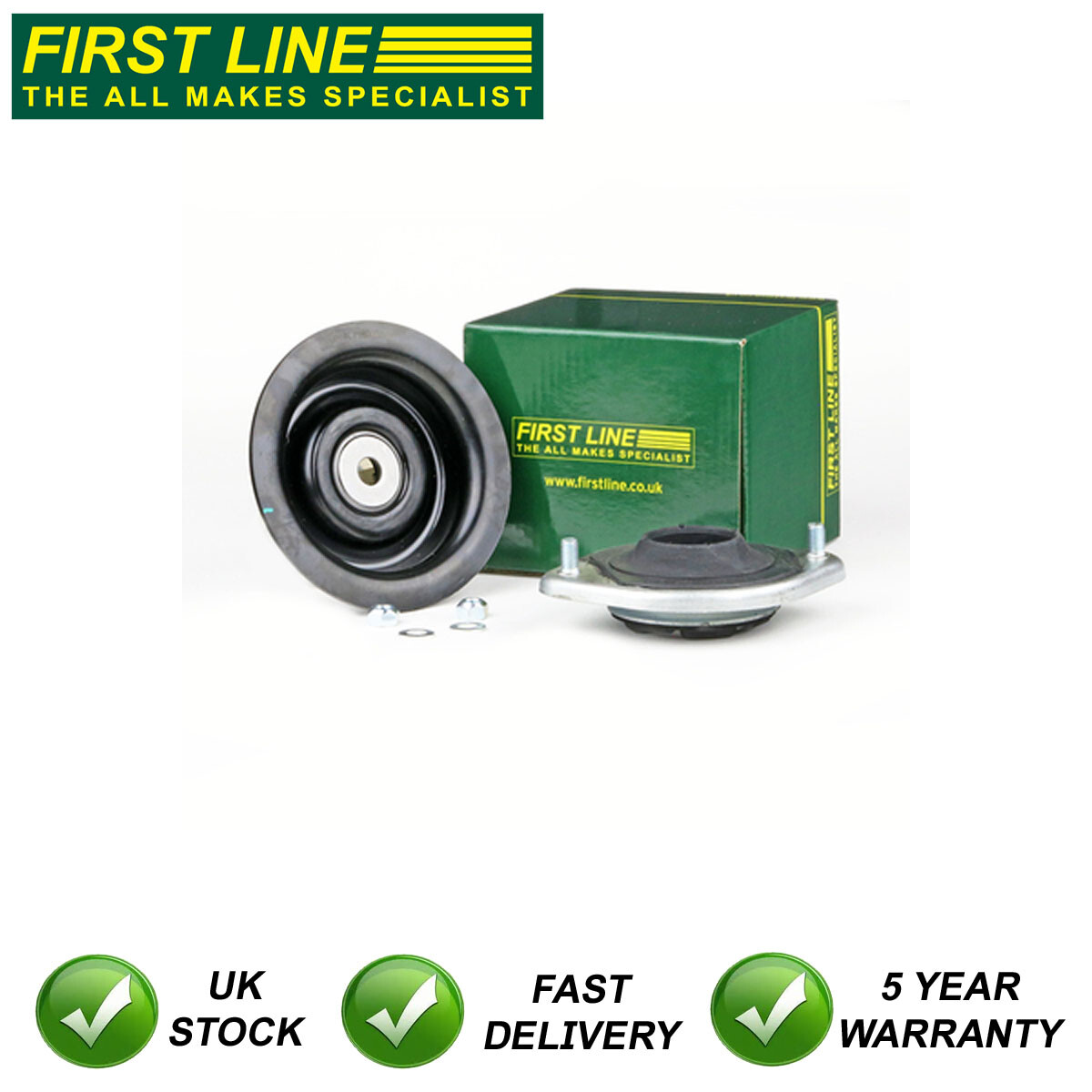 Strut Top Mount First Line Fits Vauxhall Corsa 19922000 Combo 1994