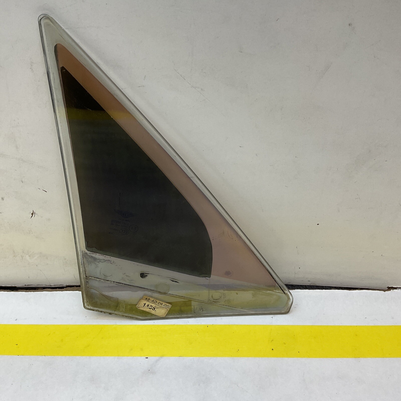 05 Bentley Continental Flying Spur Front Right Side Door Window Vent Glass OEM
