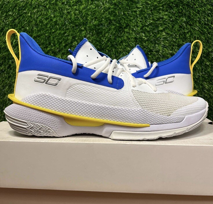 Under Armour Curry 7 Dub Nation Warriors Size 11 Sneakers w/ Box