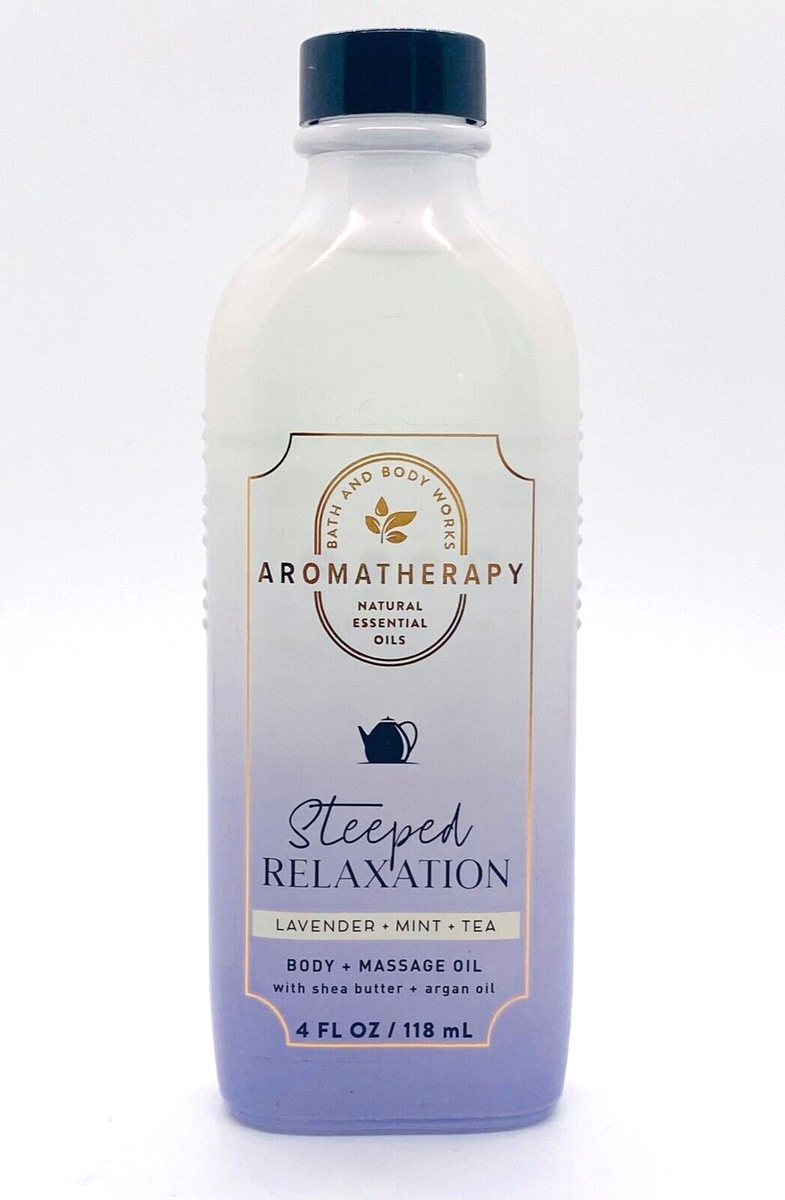 アロマオイル Bath & Body Works Bath & Body Works Steeped Relaxation Lavender Mint Tea Massage