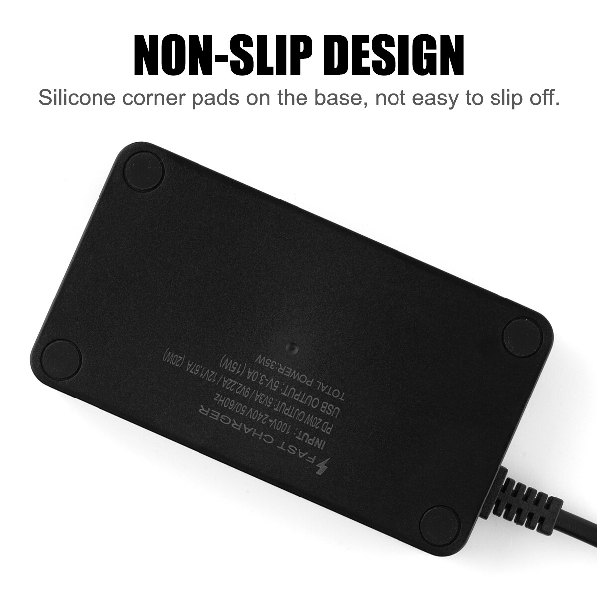 1M Extension Lead with USB C PD 3USB Port 3 way Power Strips Surge