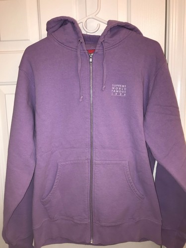 Mens Authentic Supreme World Famous Zip 