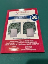 Spellbinders M-BosssbilitiesReversible embossing Folder Nobility Nobleza