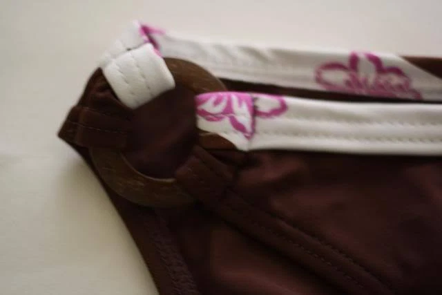 Hula Honey NUEVO Marrón Juniors XL Mujer Grande L 10 12 Traje de Baño Bikini Parte Inferior 2480 Foto 2 de 2