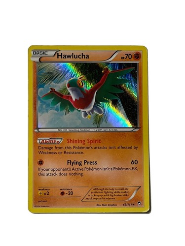 FULL ART Battle Reporter ULTRA RARE 109/111 Pokemon XY Furious Fists Holo -  LP