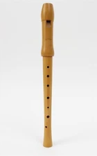 Vintage Moeck Wood Recorder Flute 2-piece Made in Germany 12-3/4" Long