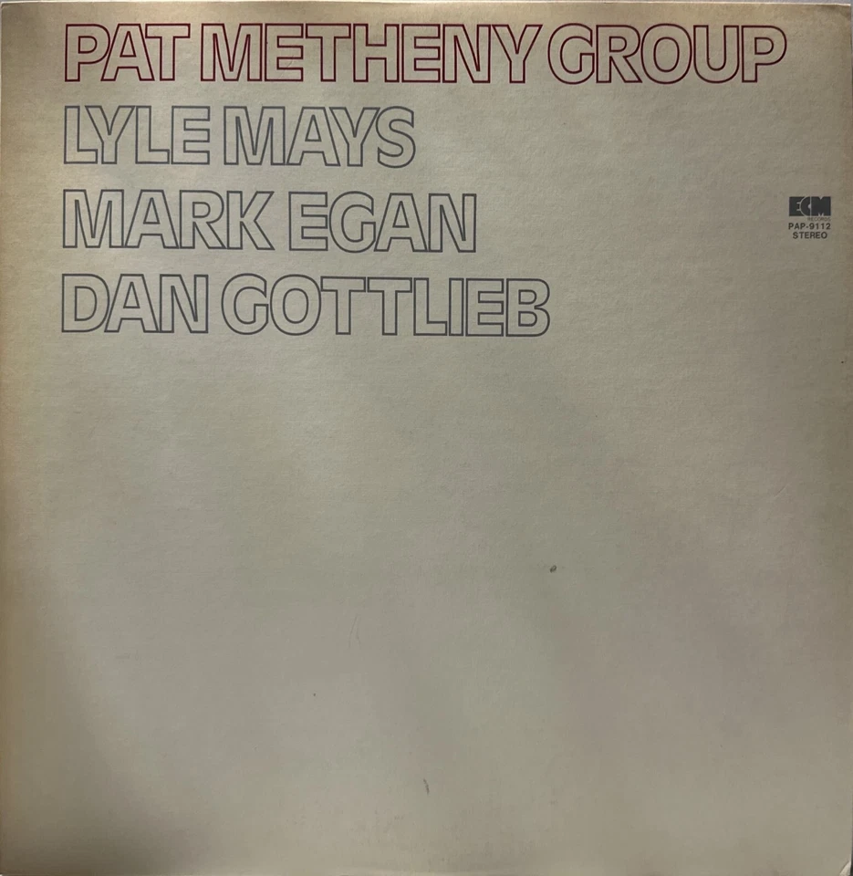 Pat Metheny Group  - Japan Vinyl - PAT-9112 - Image 4 of 4