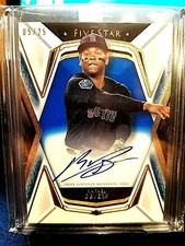 2019 RAFAEL DEVERS #5/25 TOPPS FIVE STAR AUTO #FAS-RD BLUE PARALLEL. PRISTINE.