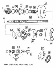 Genuine Mopar 2001-2003 Dodge Ram 1500 Rear Annulus Gear Package 4810002ac