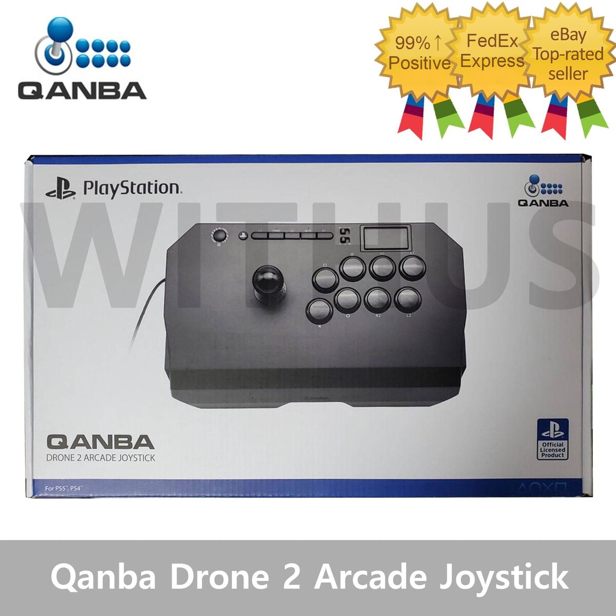 Qanba Drone 2 Arcade Joystick for PS5 PS4 PS3 PC - Tracking | eBay