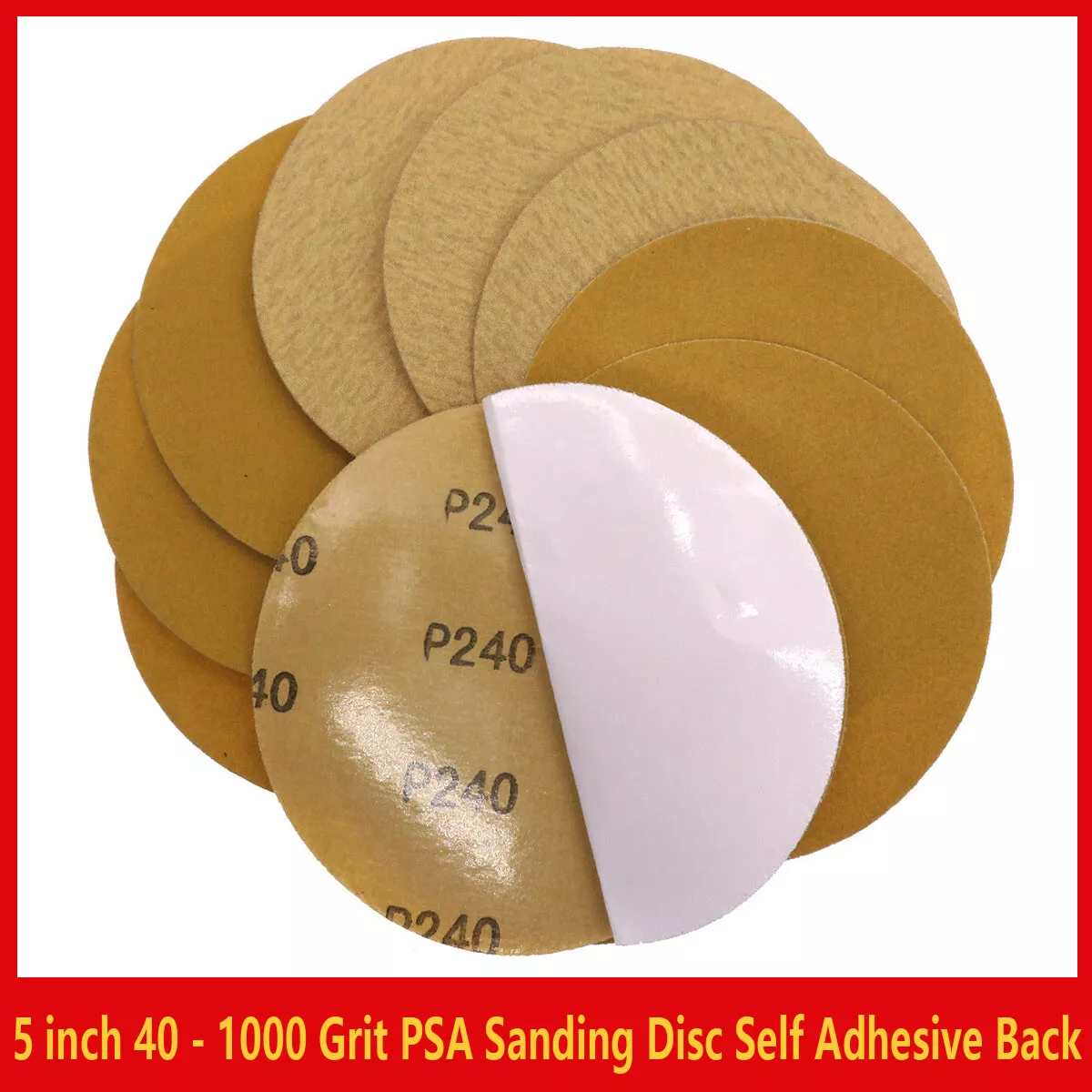 5 psa sanding discs cheap