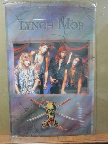 Vintage Lynch Mob heavy metal band group poster 13001