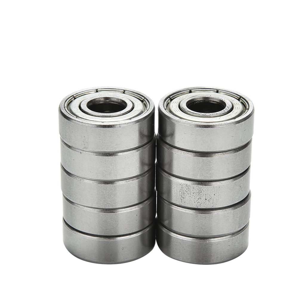 10x Roller Sco oter Blade Ball Bearings Wheels Silver ABEC7 608ZZ