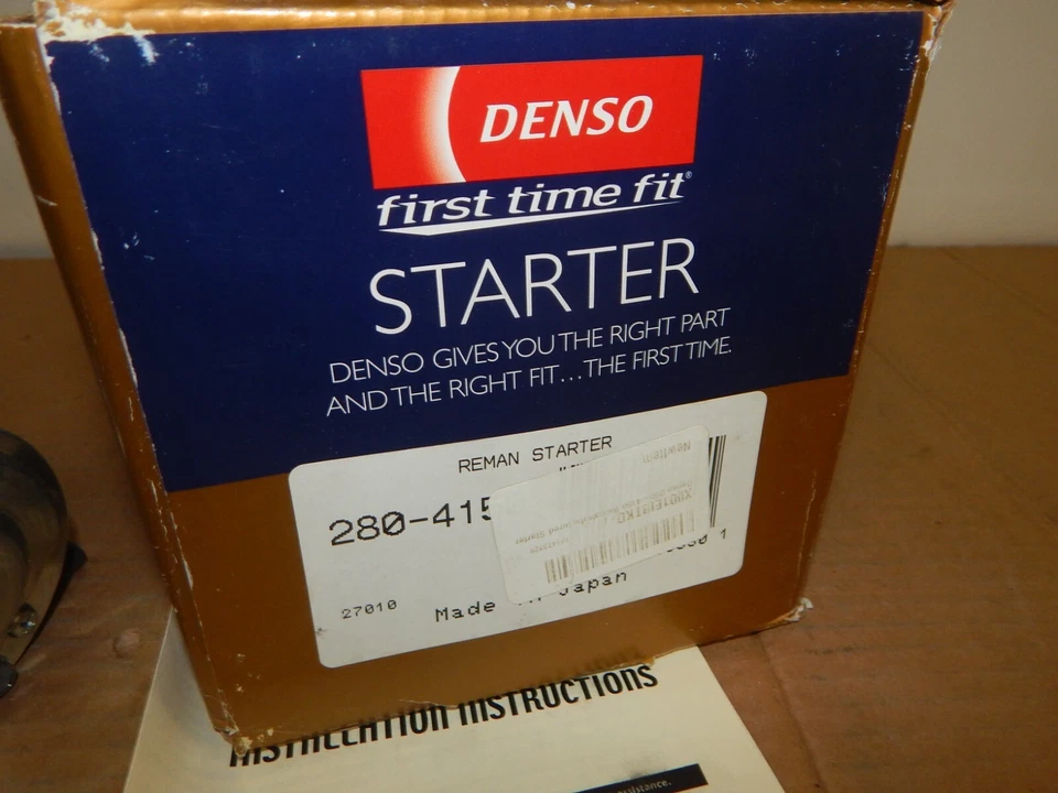 Motor de arranque Denso 280-4150 Reman ajuste por primera vez 12V KH23P para Dodge Jeep Foto 4 de 4