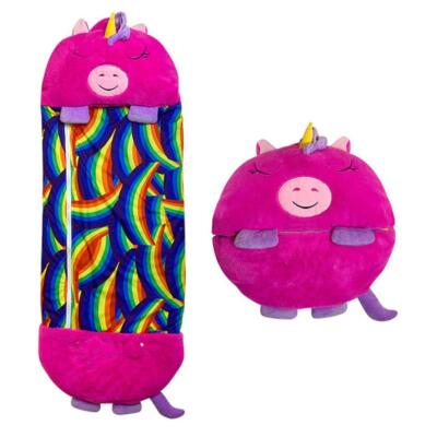 NEW Large Size Happy Sleeping Bag Kids Play Pillow Soft Nappers Warm Cute Gift 