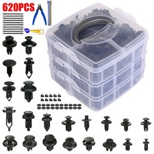 682x 8mm Trim Clips for Nissan Qashqai, Juke, Micra- Bumper, Grille, Arch Lining