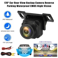 180º Car Rear View Backup Camera Reverse Parking Waterproof CMOS Night Vision