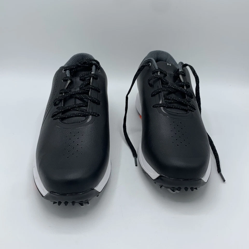 Zapatos de golf Under Armour para hombre talla 11 EE. UU. Spike UA Charged Draw RST negros blancos Foto 2 de 4