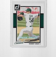 2014 DONRUSS BASEBALL PRESS PROOF SONNY GRAY #320 (130/199)