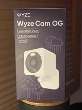 Wyze Cam OG Security Camera Wi-Fi Indoor/Outdoor, Color Night Vision New