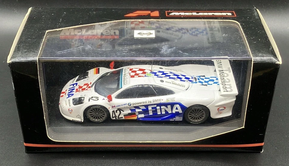 Minichamps 1/43 McLaren F1 GTR Le Mans 1997 Team BMW Motorsport Lehto 530174342 - Image 3 of 4