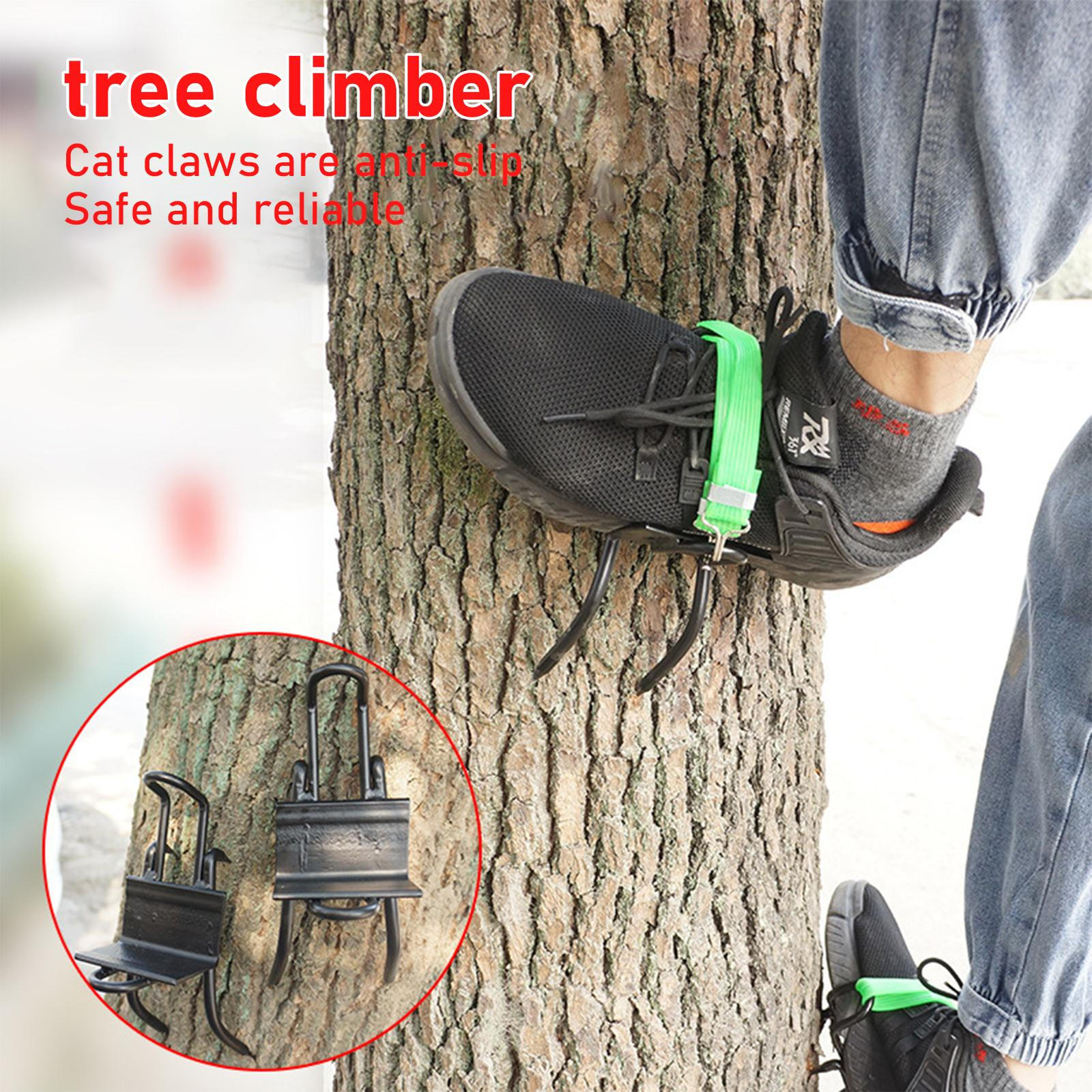 Climbing Spikes Climbing Tree Climbing Shoes Hook Step Climbing