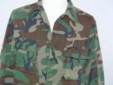 Mens US Military Authentic  Issued Army Button Down Shirt Uniform Top