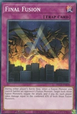 YUGIOH CARD 1 X FINAL FUSION DLCS-EN020 1ST EDITION