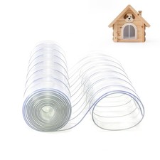 Plastic Vinyl Door Flaps for DIY Dog House- 8 ft x 12 in 1 pcs , Dog Door ...