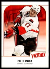 2009-10 Upper Deck Victory Filip Kuba Ottawa Senators #137