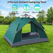 Tienda de campaña para 2 personas configuración rápida tienda emergente impermeable tienda instantánea protección UV