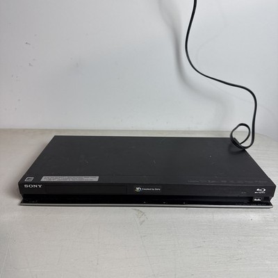 Sony Blu-Ray Disc/DVD Player BDP-BX57 Blue-Ray 3D Black NO REMOTE TESTED