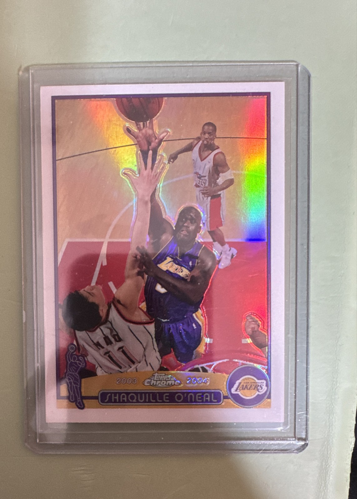 2003-04 Topps Chrome - Shaquille O'Neal #34 Refractor