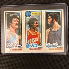 1980-81 Topps - Calvin Murphy, Swen Nater, Richard Washington #70-17-219