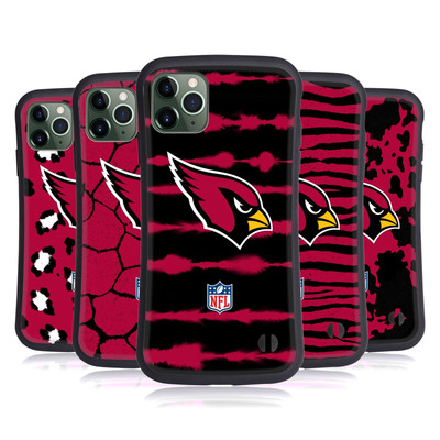OFFICIAL NFL ARIZONA CARDINALS ART HYBRID CASE FOR APPLE iPHONES PHONES