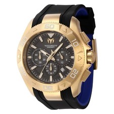 Technomarine UF6 Chronograph Date Quartz Black Dial Men's Watch  TM-622004