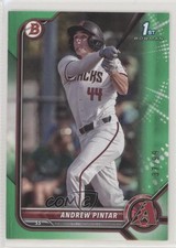 2022 Bowman Draft Green 37/99 Andrew Pintar #BD-138 fm0